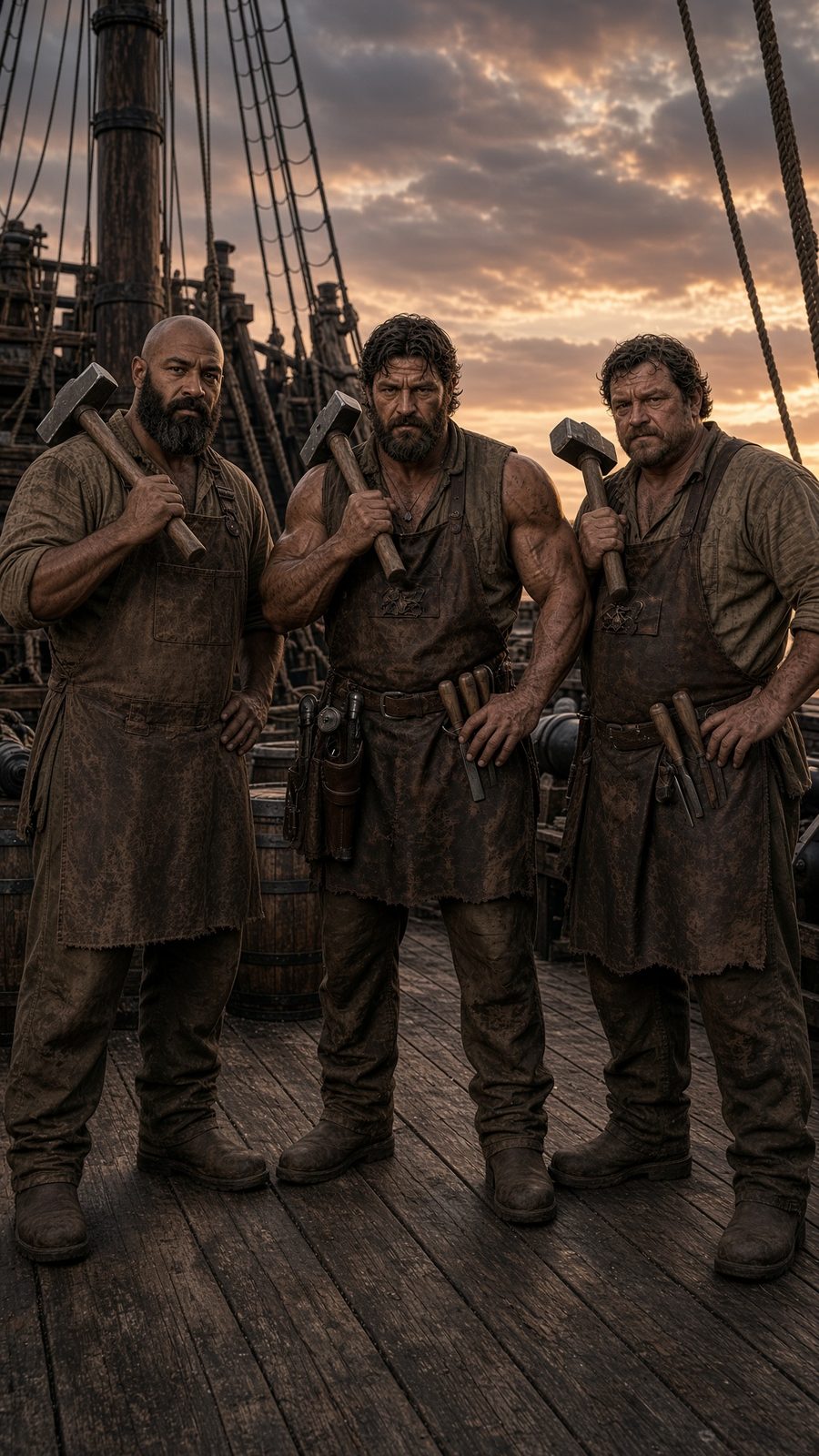 Ludovico, Jonathan e Carlos